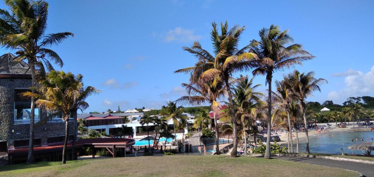 Studio Avec Grande Piscine, Plage Cannelle Caraibes Saint-Francois  Kültér fotó